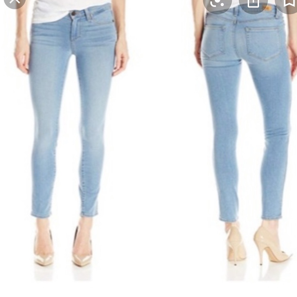 PAIGE Verdugo Crop low rise in Abel